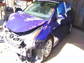 2017 TOYOTA PRIUS, BLUE, 1.8L, AT,   Z26350